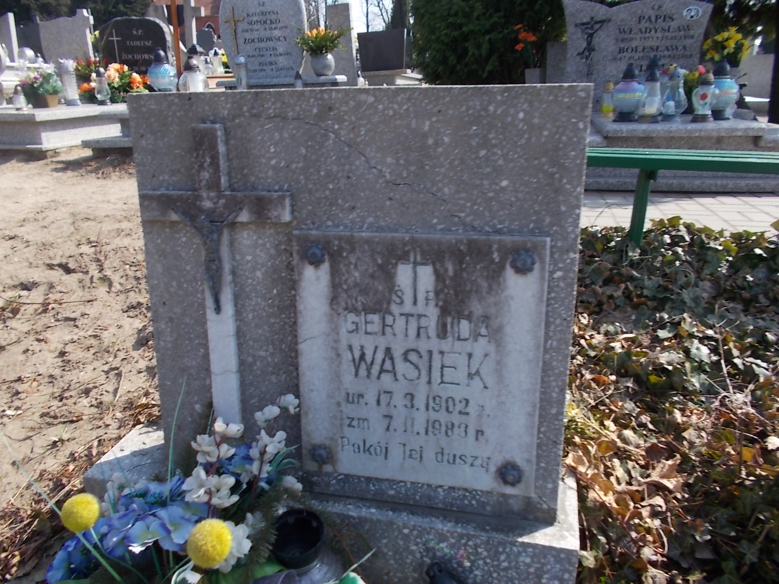 Marianna WASIEK 1943 Prabuty - Grobonet - Wyszukiwarka osób pochowanych