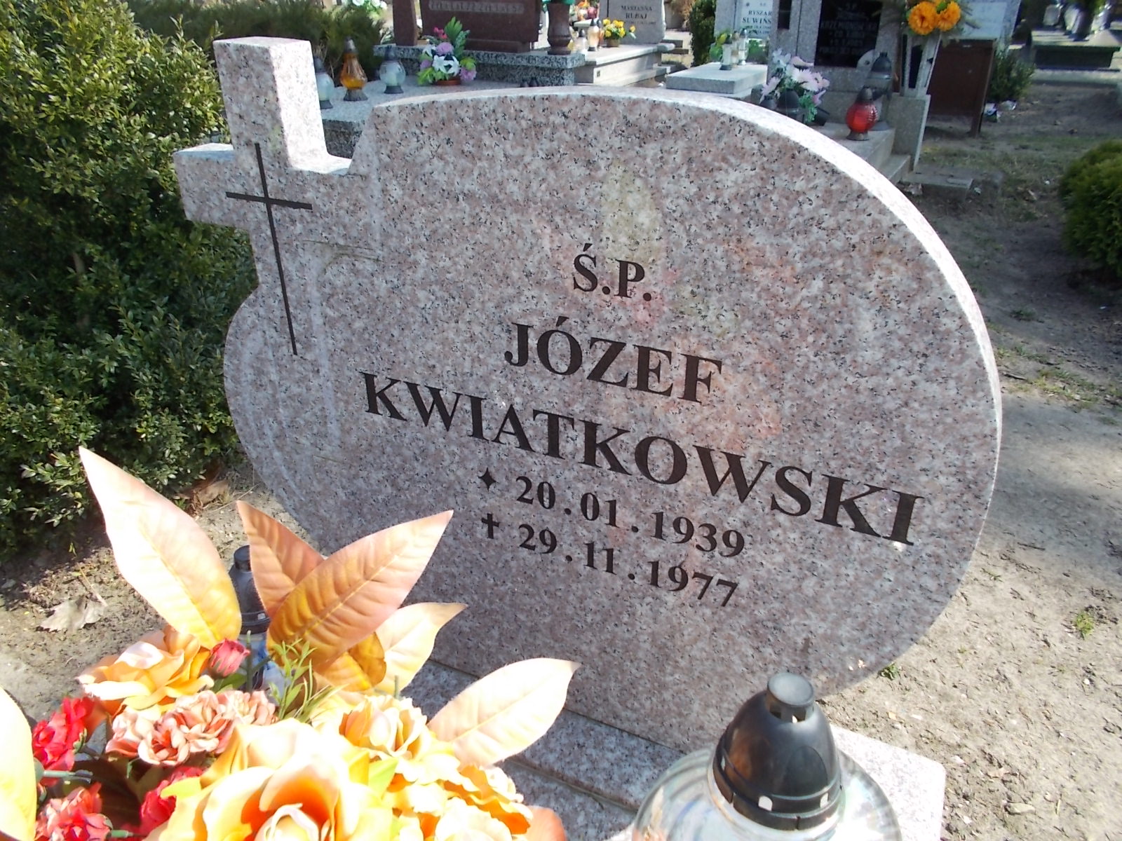 Józef Kwiatkowski 1939 Prabuty - Grobonet - Wyszukiwarka osób pochowanych