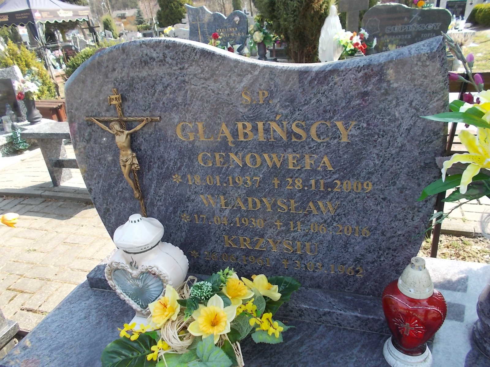 Krzysztof Głąbiński 1961 Prabuty - Grobonet - Wyszukiwarka osób pochowanych