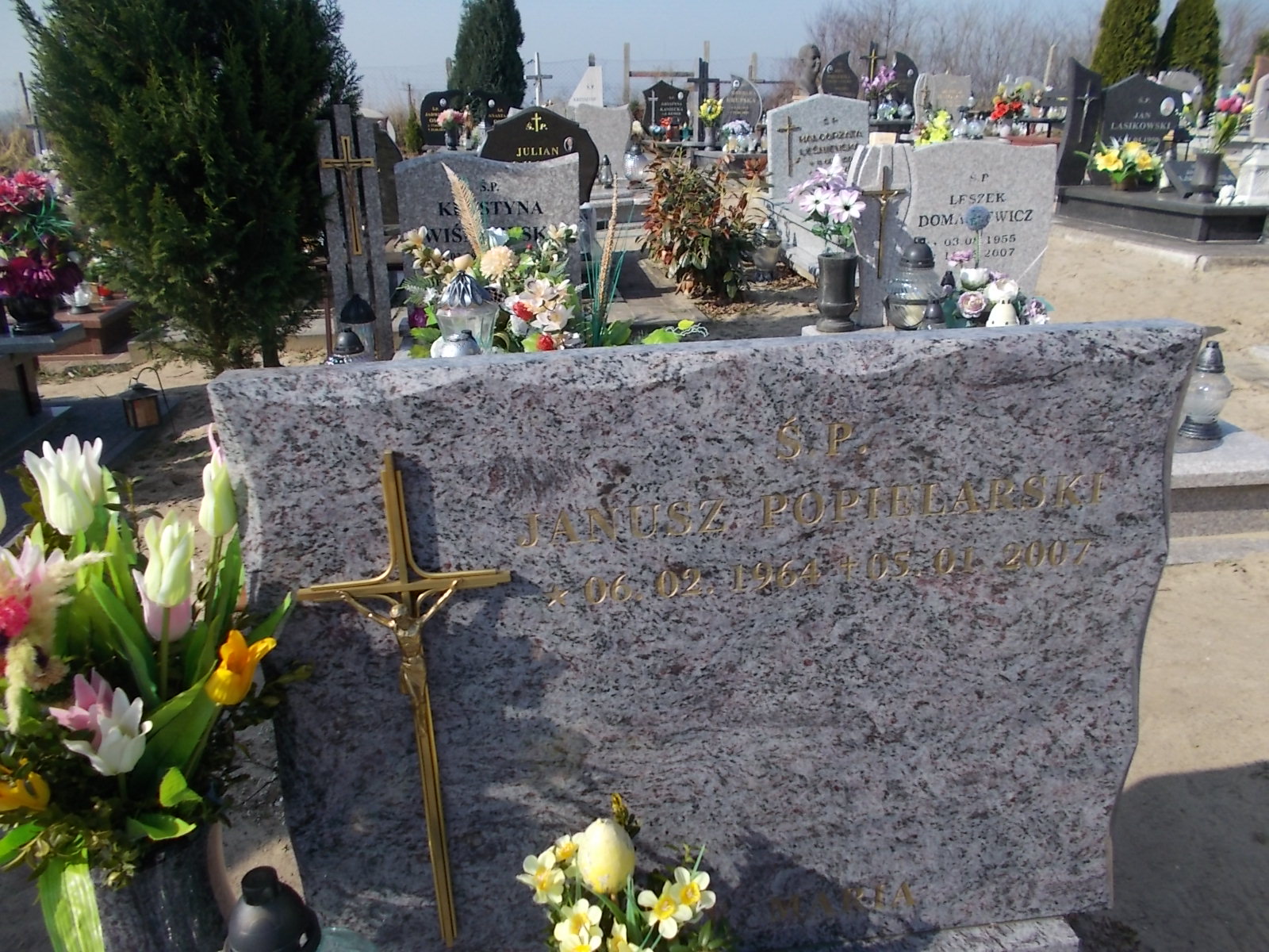 Janusz Popielarski 1964 Prabuty - Grobonet - Wyszukiwarka osób pochowanych