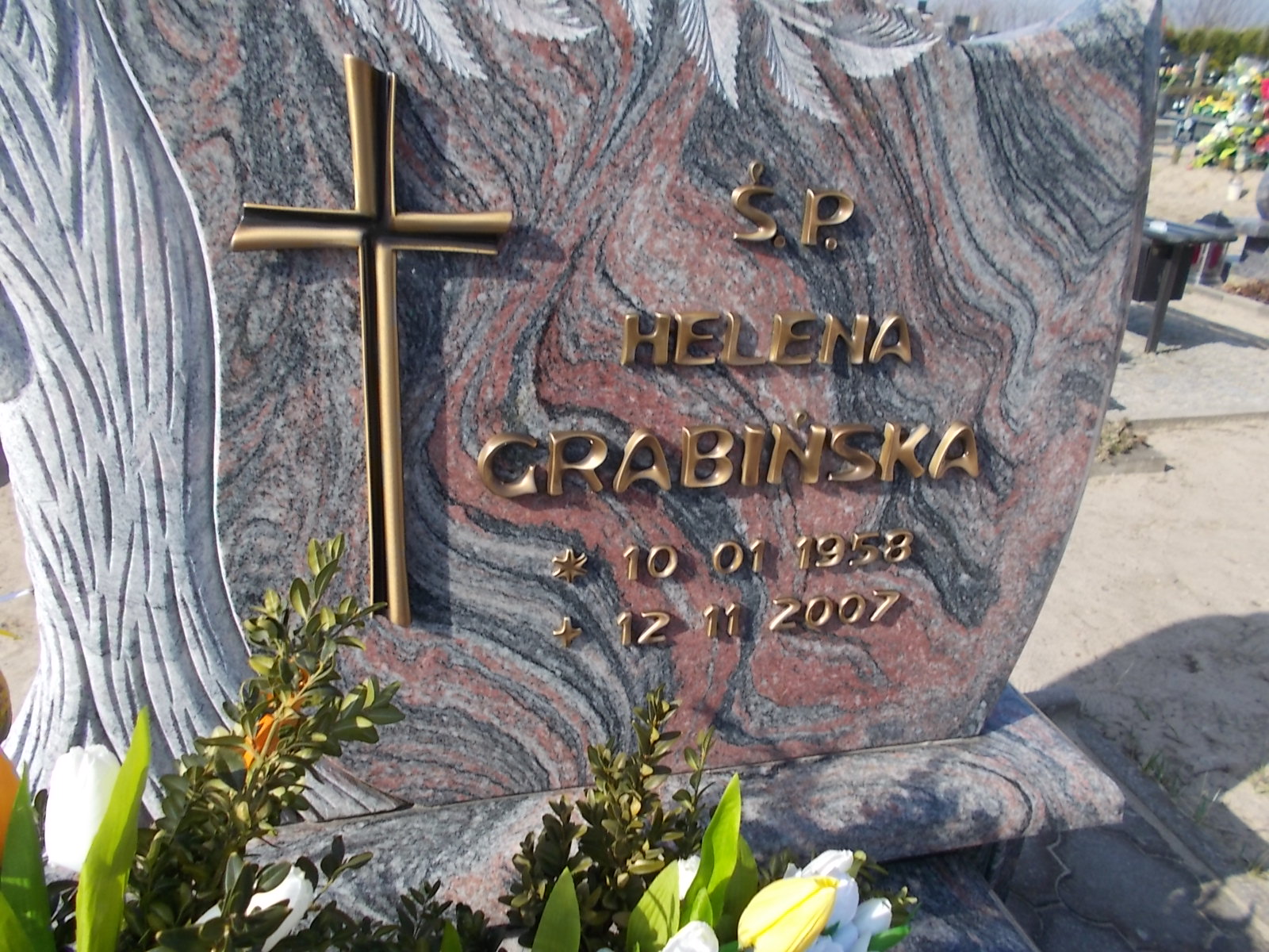 Helena Grabińska 1958 Prabuty - Grobonet - Wyszukiwarka osób pochowanych