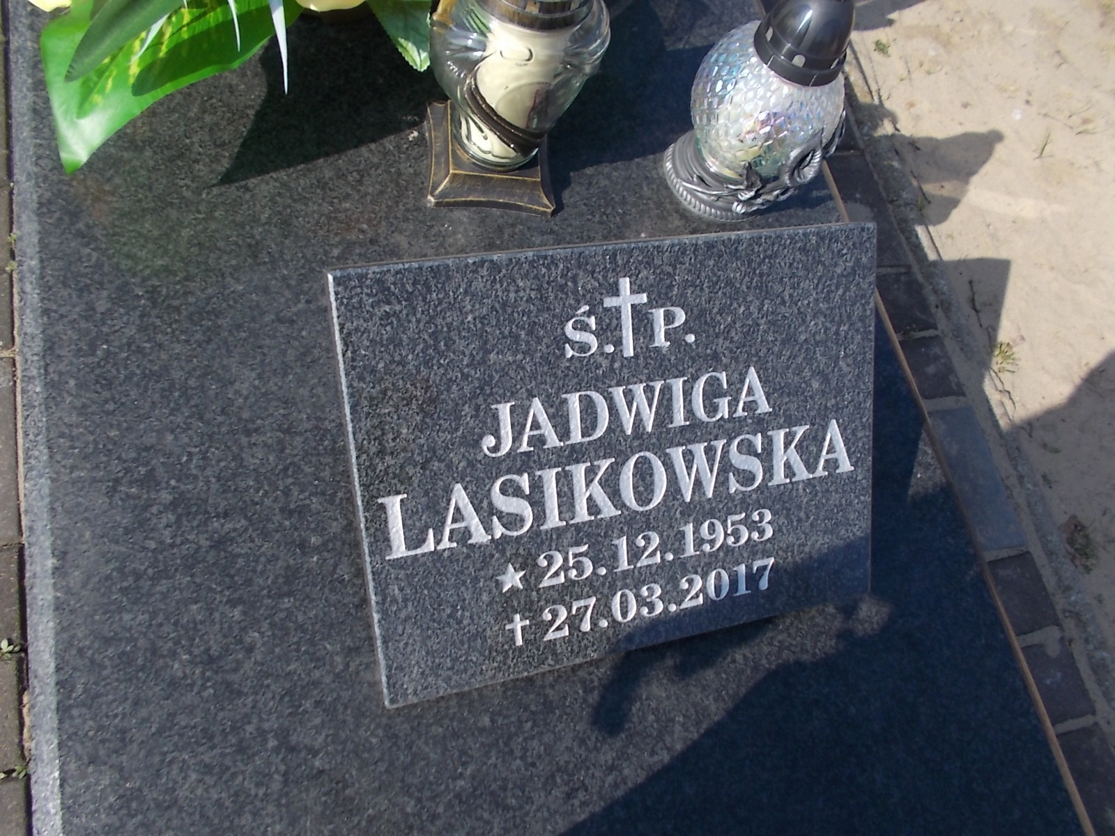 Jadwiga  LASIKOWSKA-DUSZYŃSKA 1953 Prabuty - Grobonet - Wyszukiwarka osób pochowanych