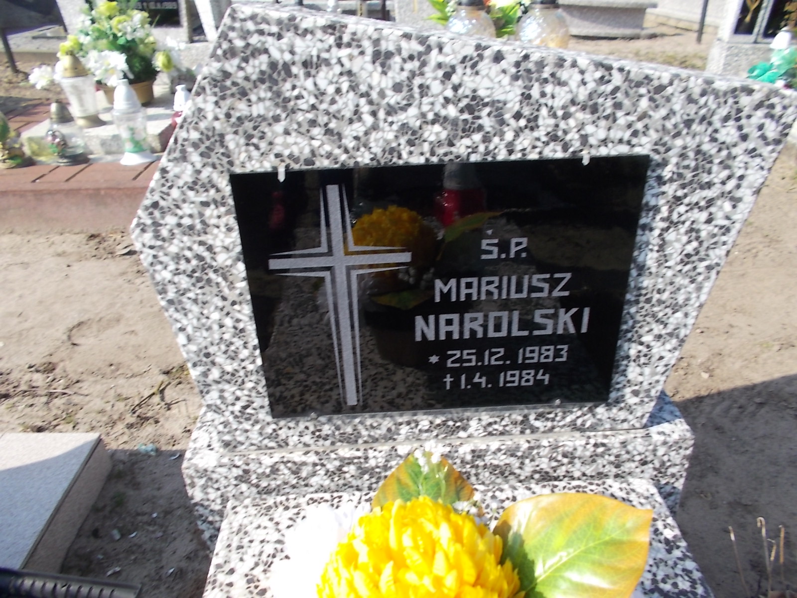 Mariusz Narolski 1983 Prabuty - Grobonet - Wyszukiwarka osób pochowanych