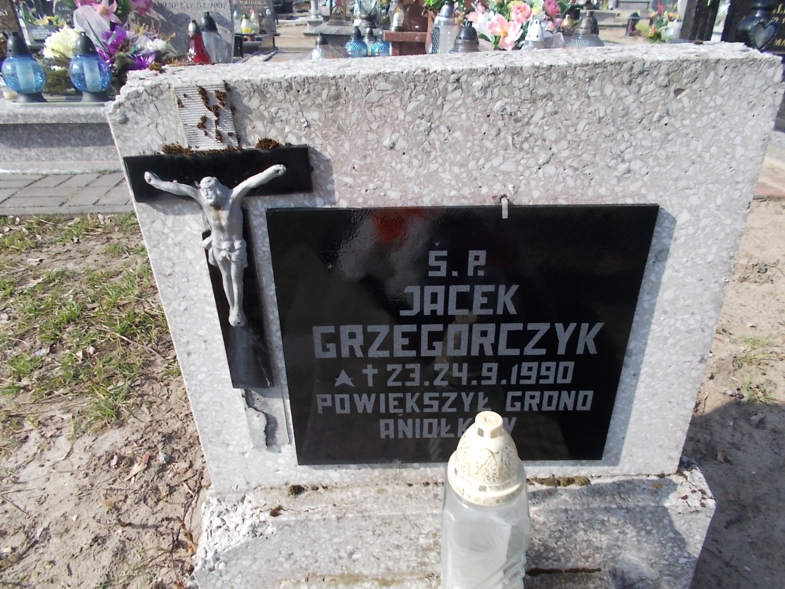Jacek Grzegorczyk 1990 Prabuty - Grobonet - Wyszukiwarka osób pochowanych