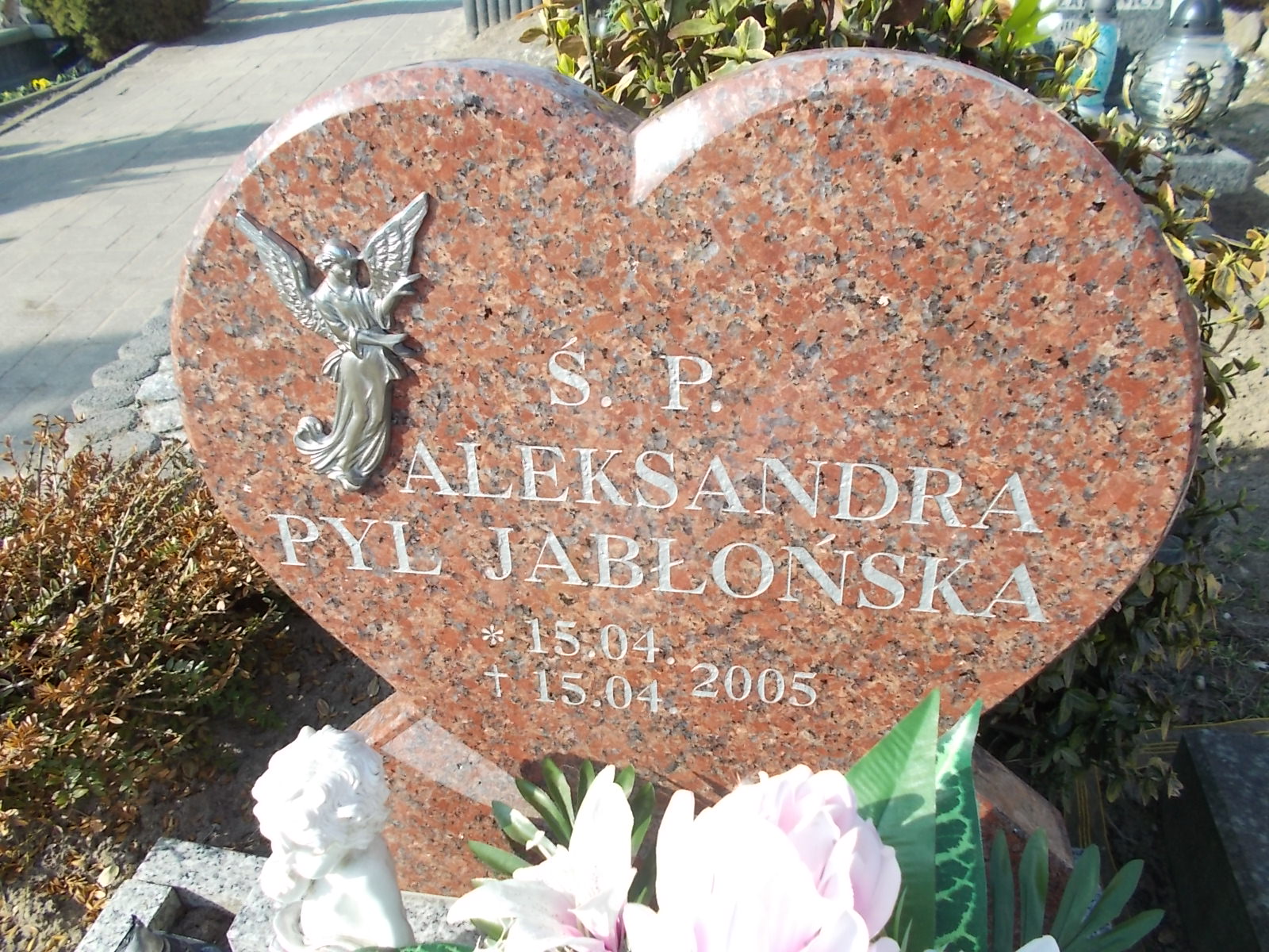 Aleksandra Pyl Jabłońska 2005 Prabuty - Grobonet - Wyszukiwarka osób pochowanych