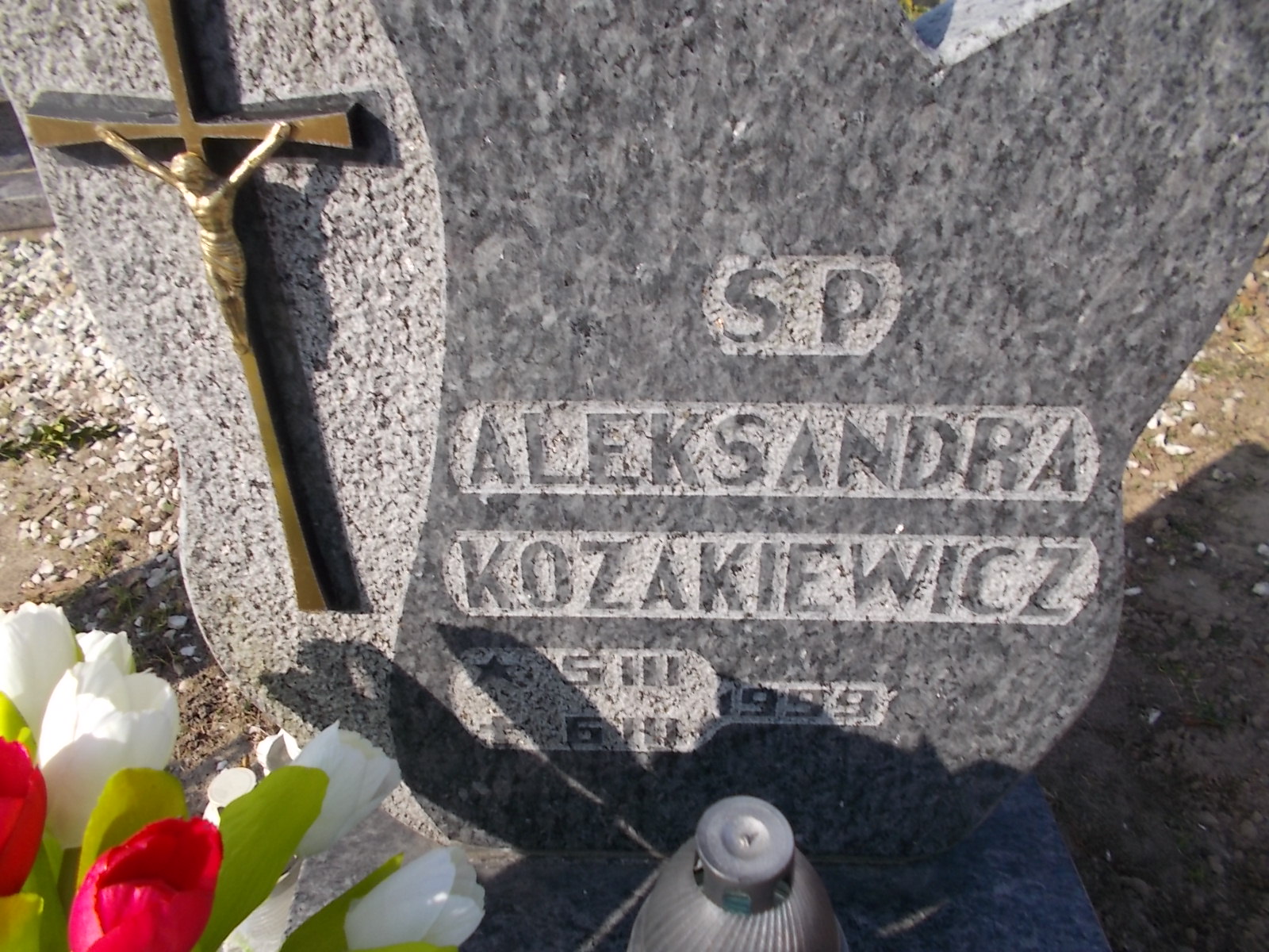 Aleksandra Kozakiewicz 1999 Prabuty - Grobonet - Wyszukiwarka osób pochowanych