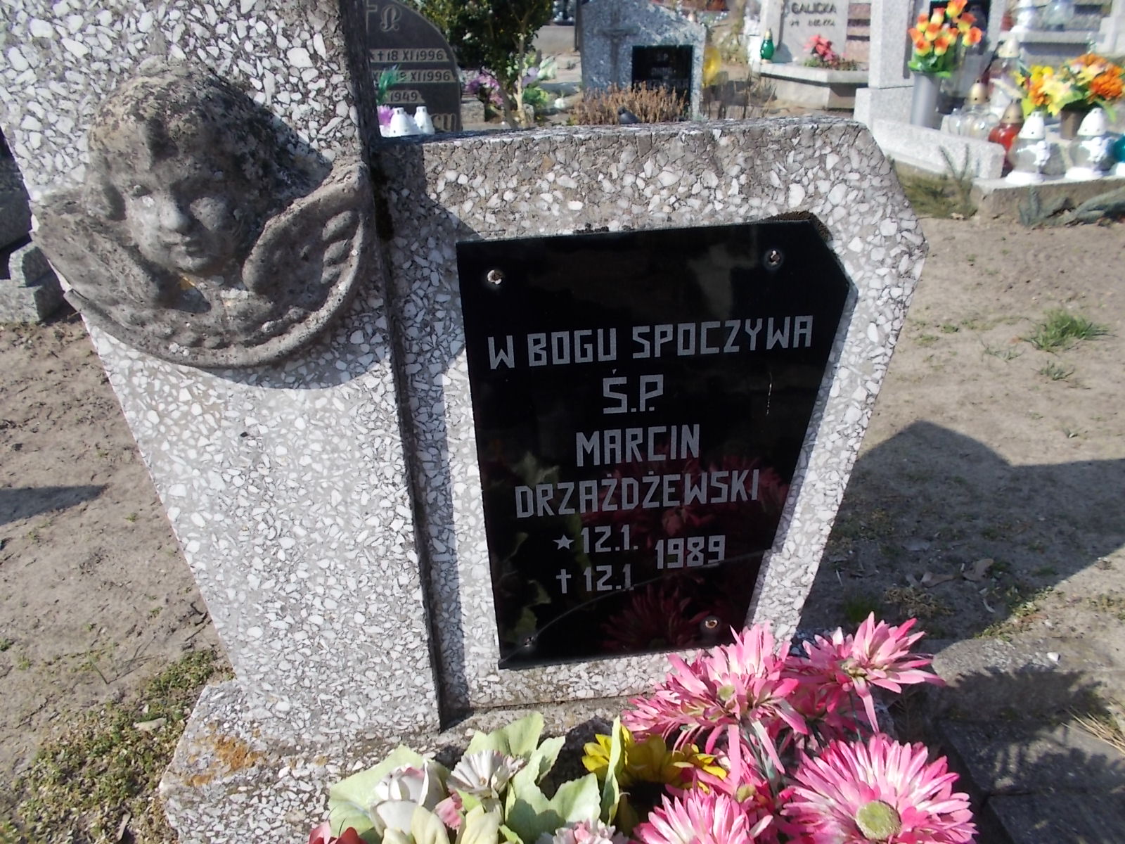 Marcin Drzażdżewski 1989 Prabuty - Grobonet - Wyszukiwarka osób pochowanych