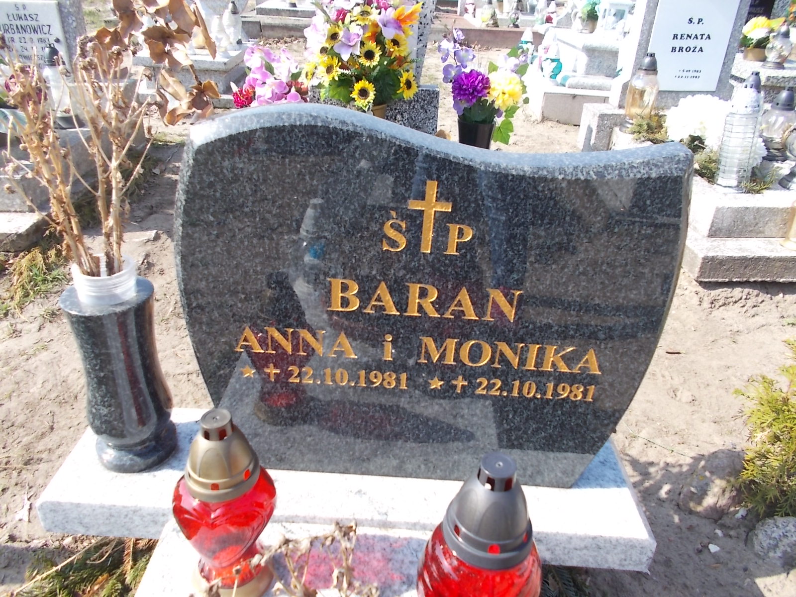 Monika Baran 1981 Prabuty - Grobonet - Wyszukiwarka osób pochowanych