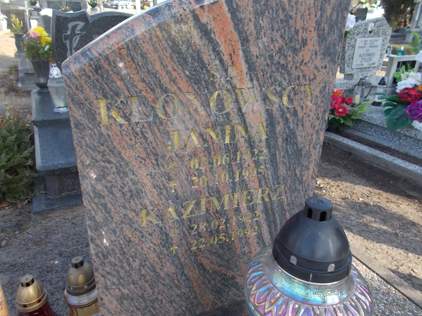 Kazimierz Klonowski 1922 Prabuty - Grobonet - Wyszukiwarka osób pochowanych