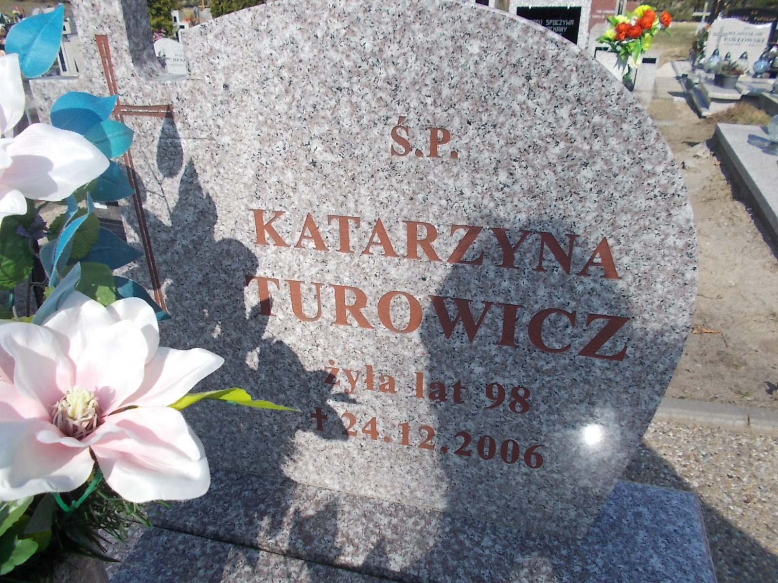 Katarzyna Turowicz 1908 Prabuty - Grobonet - Wyszukiwarka osób pochowanych
