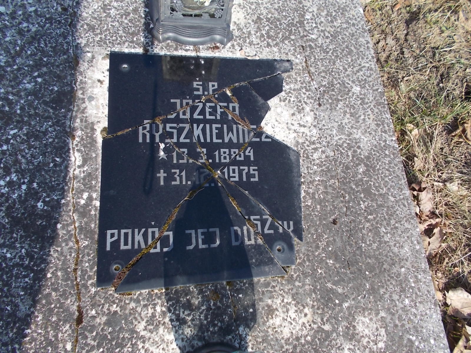 Józefa Ryszkiewicz 1884 Prabuty - Grobonet - Wyszukiwarka osób pochowanych