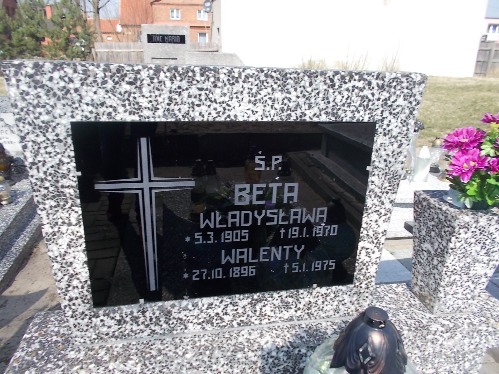 Walenty Beta 1896 Prabuty - Grobonet - Wyszukiwarka osób pochowanych