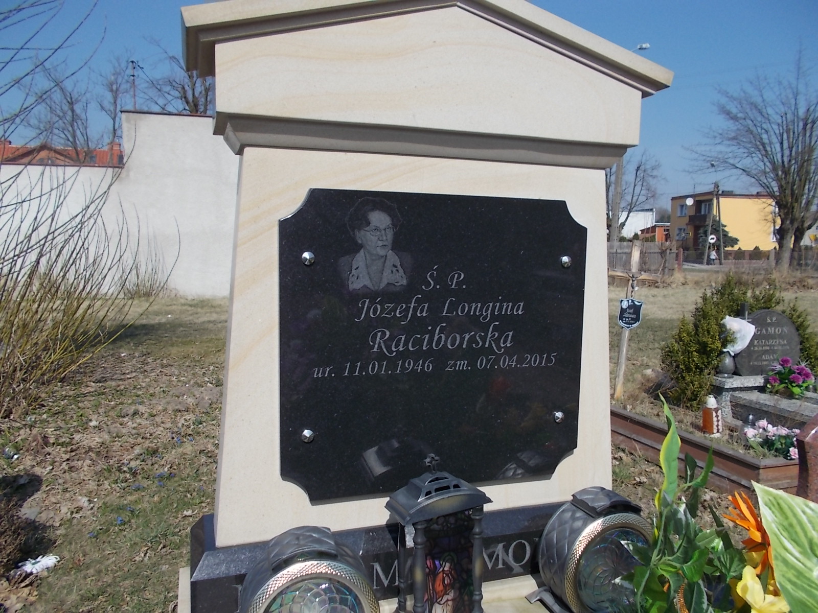 Józefa Longina Raciborska 1946 Prabuty - Grobonet - Wyszukiwarka osób pochowanych