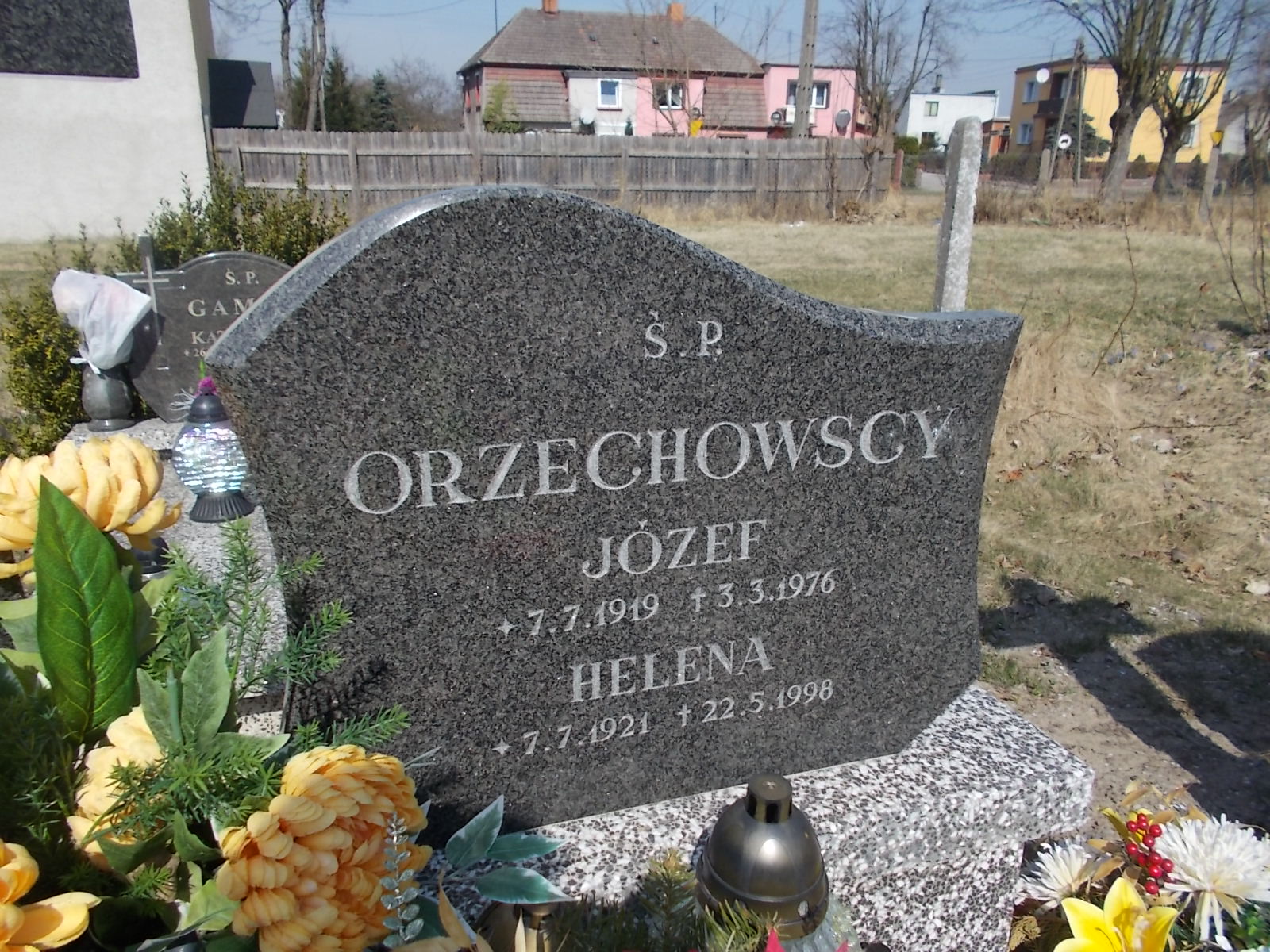 Józef Orzechowski 1919 Prabuty - Grobonet - Wyszukiwarka osób pochowanych