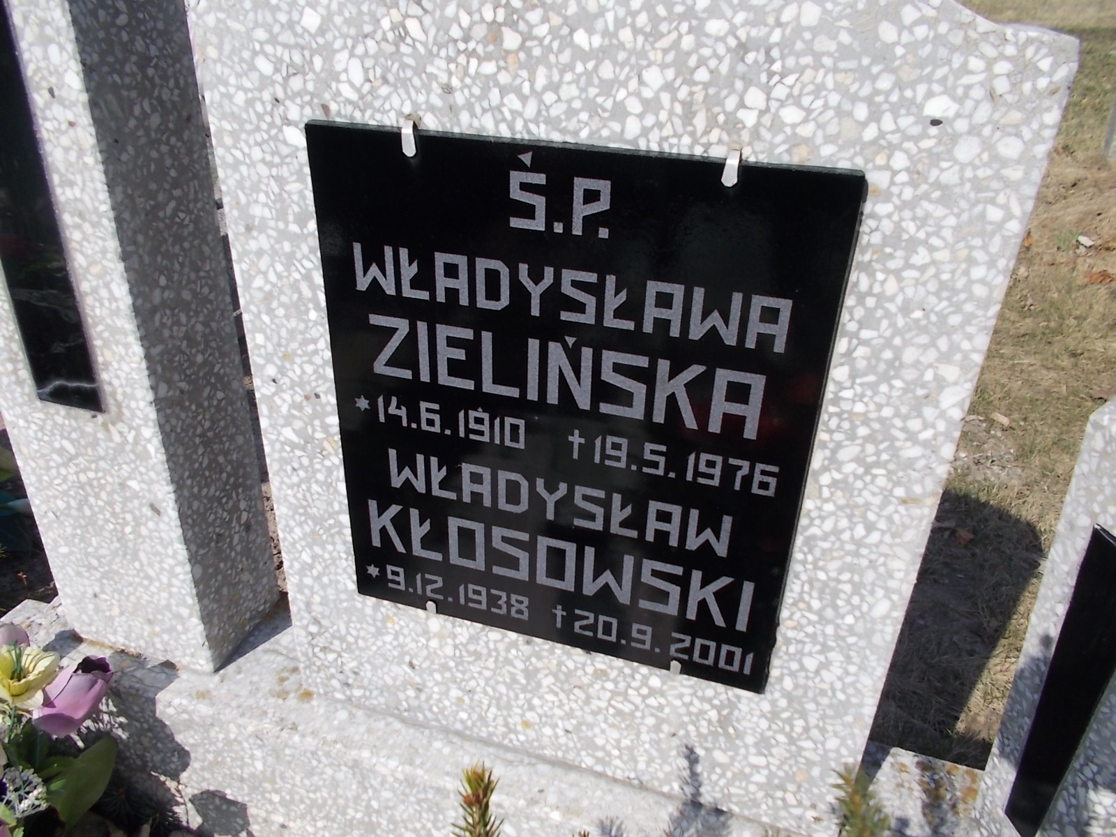 Władysława Zielińska 1910 Prabuty - Grobonet - Wyszukiwarka osób pochowanych