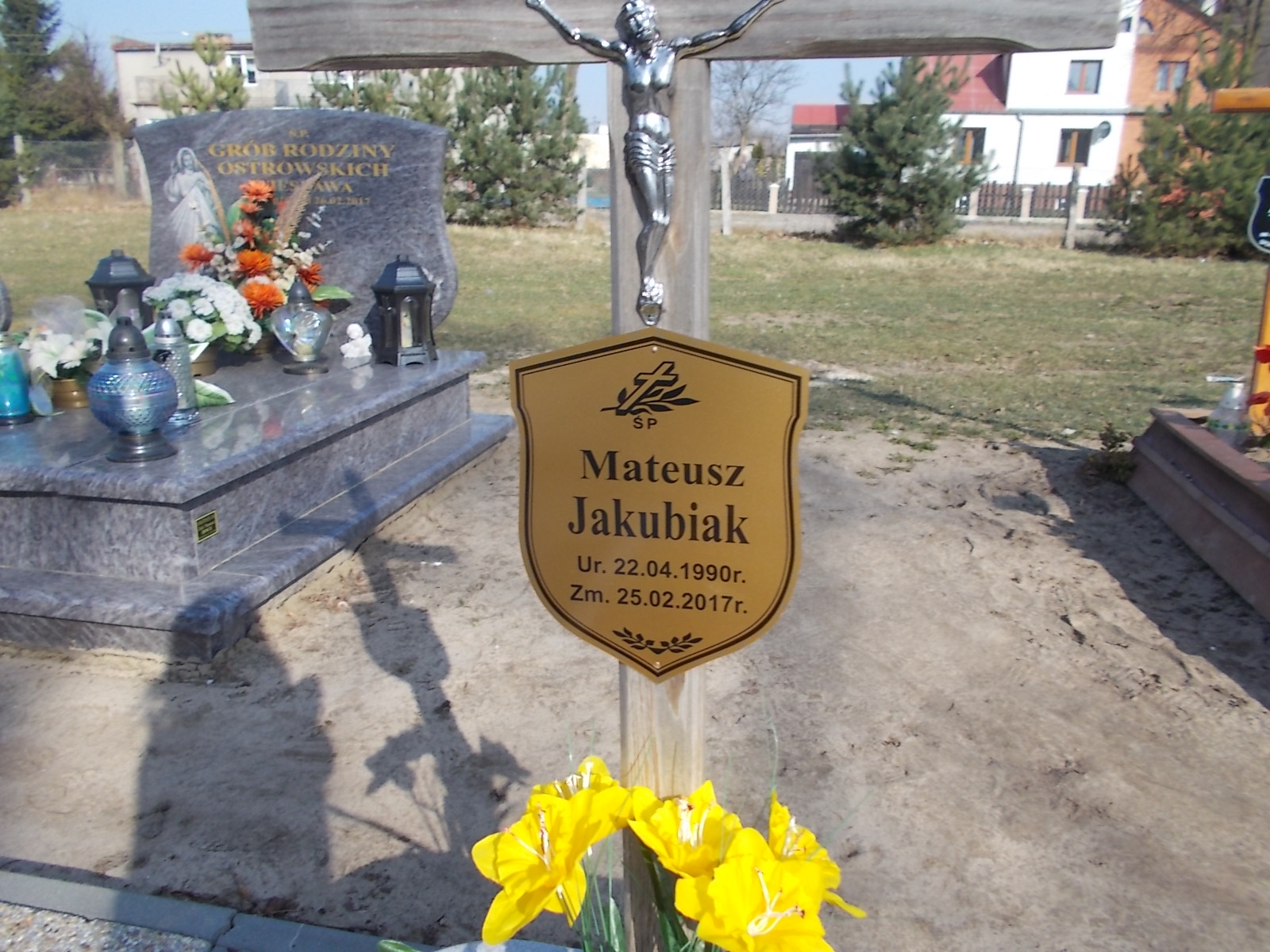 Mateusz Jakubiak 1990 Prabuty - Grobonet - Wyszukiwarka osób pochowanych