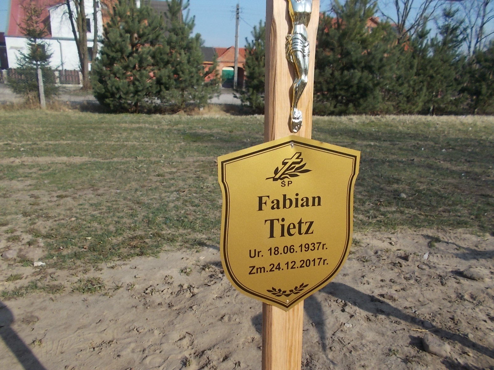 Fabian Tietz 1937 Prabuty - Grobonet - Wyszukiwarka osób pochowanych