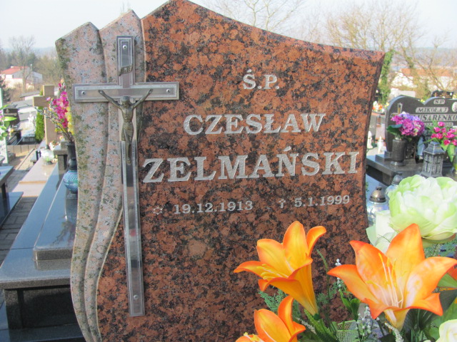 Czesław Zelmański 1913 Prabuty - Grobonet - Wyszukiwarka osób pochowanych