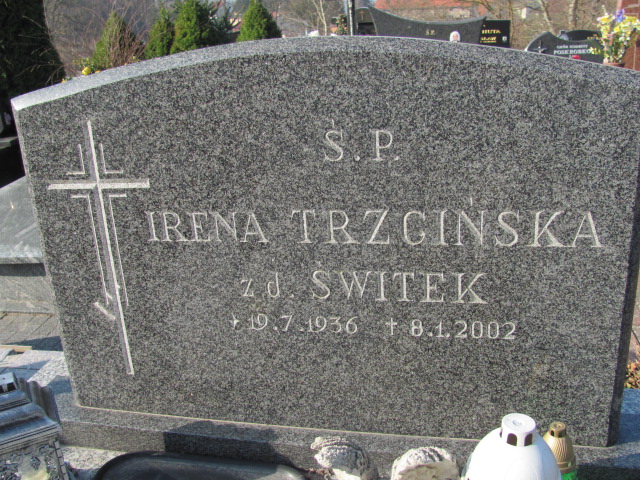 Irena Trzcińska 1936 Prabuty - Grobonet - Wyszukiwarka osób pochowanych