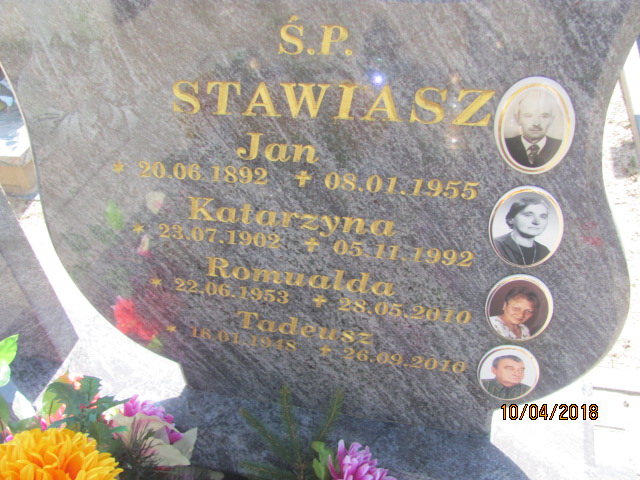 Jan Stawiasz 1892 Prabuty - Grobonet - Wyszukiwarka osób pochowanych