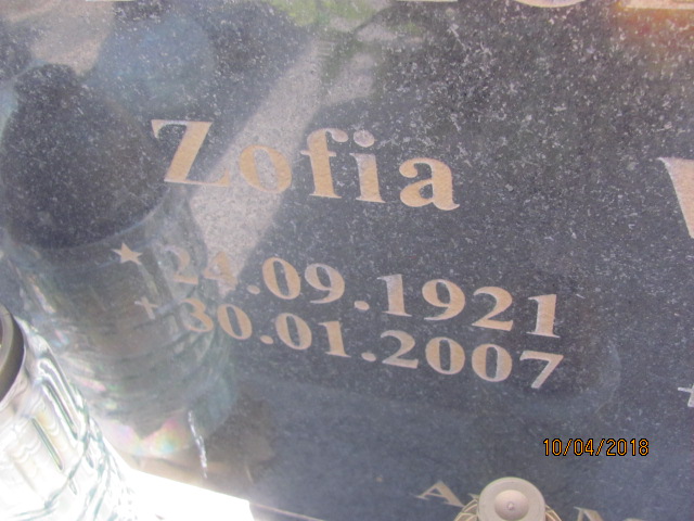 Zofia Demczyńska 1921 Prabuty - Grobonet - Wyszukiwarka osób pochowanych