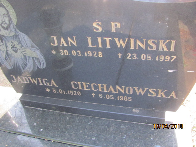 Jadwiga Ciechanowska 1920 Prabuty - Grobonet - Wyszukiwarka osób pochowanych