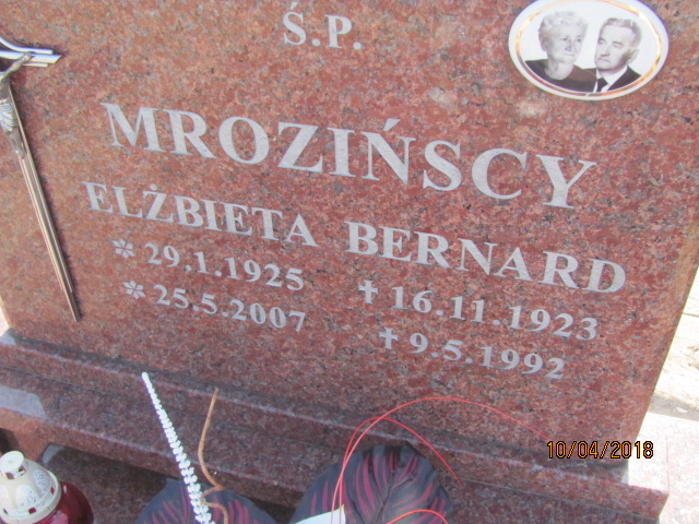 Elżbieta Mrozińska 1925 Prabuty - Grobonet - Wyszukiwarka osób pochowanych