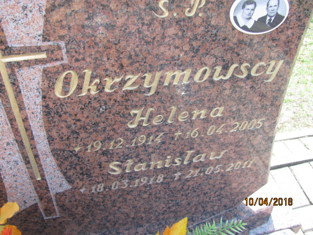 Stanisław Okrzymowski 1918 Prabuty - Grobonet - Wyszukiwarka osób pochowanych