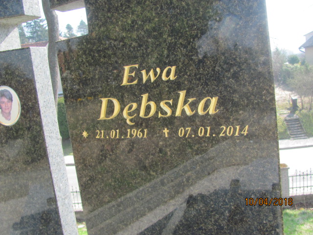 Ewa Joanna Dębska 1961 Prabuty - Grobonet - Wyszukiwarka osób pochowanych