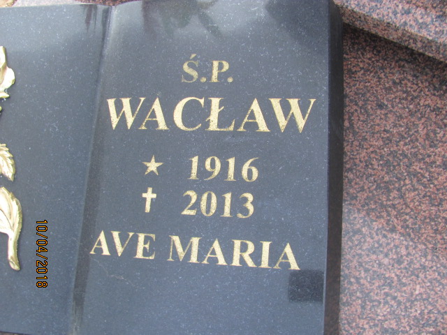 Wacław Żygadło 1916 Prabuty - Grobonet - Wyszukiwarka osób pochowanych