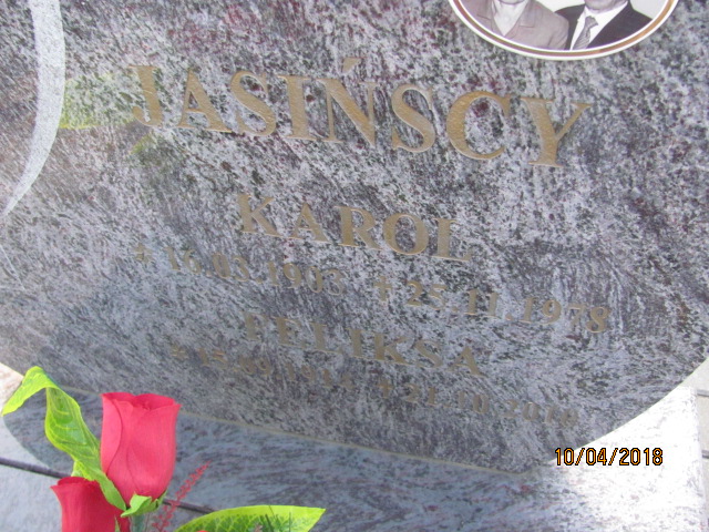 Karol Jasiński 1903 Prabuty - Grobonet - Wyszukiwarka osób pochowanych