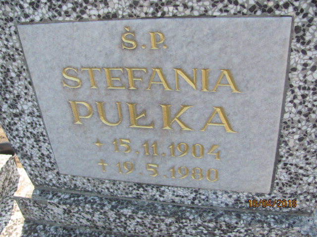 Stefania Pułka 1909 Prabuty - Grobonet - Wyszukiwarka osób pochowanych