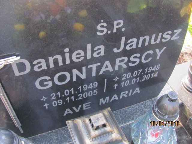 Janusz Gontarski 1948 Prabuty - Grobonet - Wyszukiwarka osób pochowanych