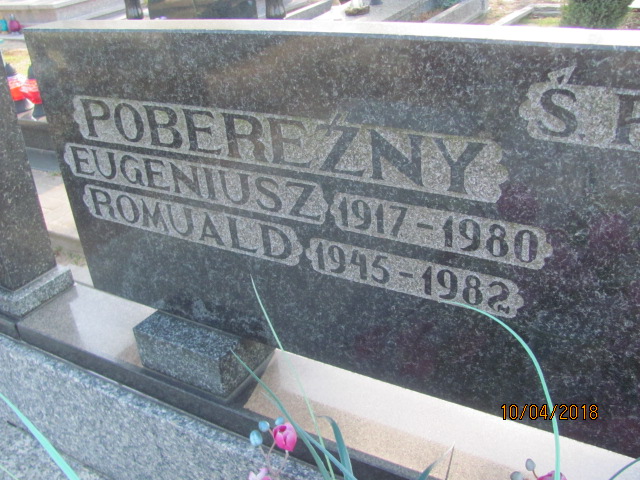 Eugeniusz Pobereźny 1917 Prabuty - Grobonet - Wyszukiwarka osób pochowanych