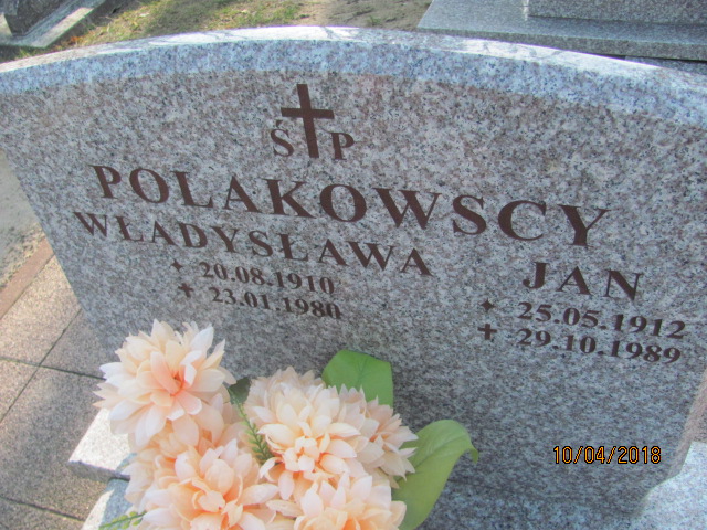 Jan Polakowski 1912 Prabuty - Grobonet - Wyszukiwarka osób pochowanych