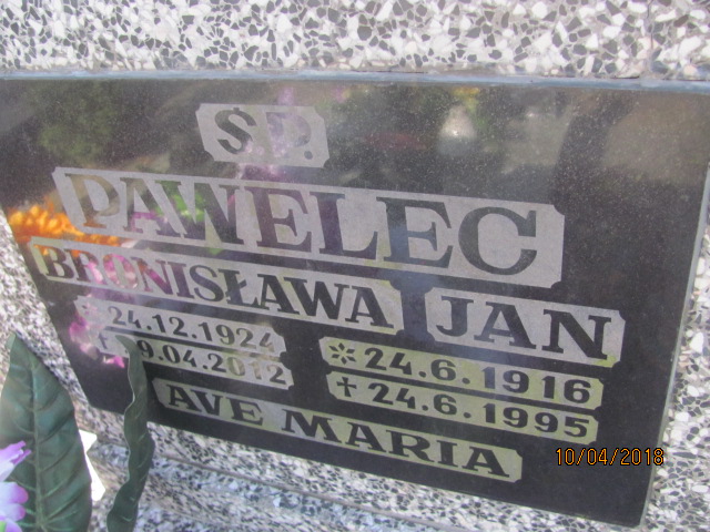 Bronisława Pawelec 1924 Prabuty - Grobonet - Wyszukiwarka osób pochowanych