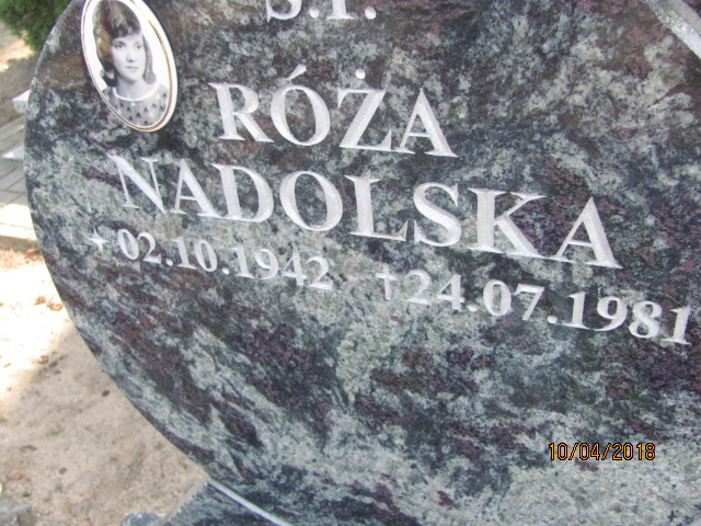 Jadwiga Nadolska  1949 Prabuty - Grobonet - Wyszukiwarka osób pochowanych