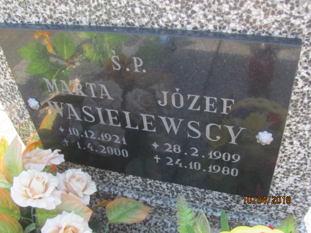 Maria Marta Wasielewska 1921 Prabuty - Grobonet - Wyszukiwarka osób pochowanych