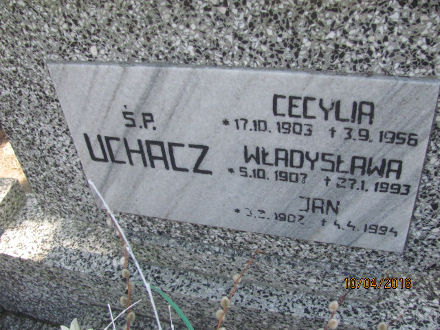 Jan Uchacz 1902 Prabuty - Grobonet - Wyszukiwarka osób pochowanych