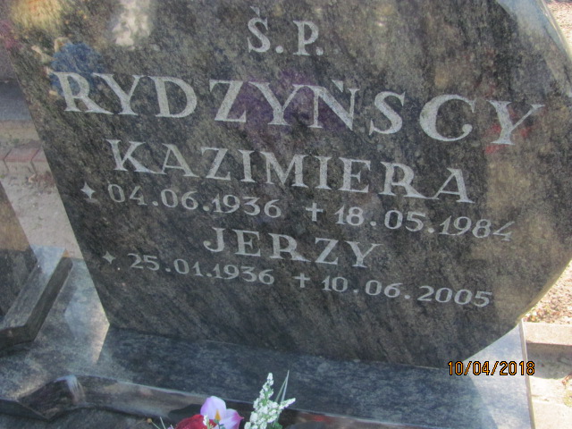 Kazimiera Rydzyńska  1926 Prabuty - Grobonet - Wyszukiwarka osób pochowanych
