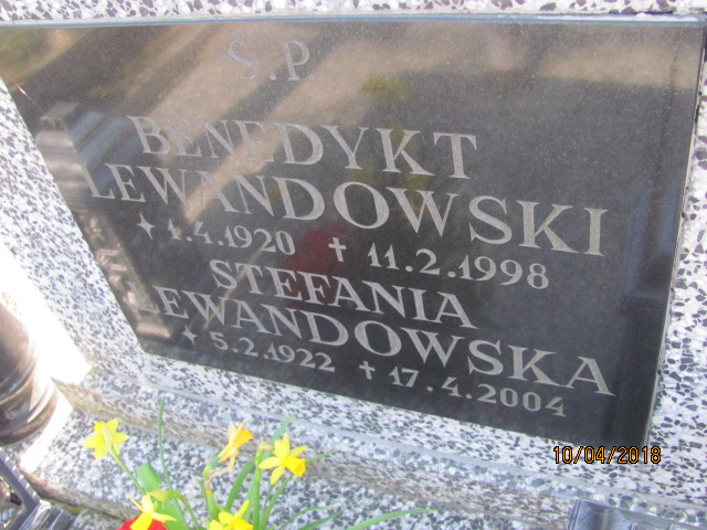 Benedykt Lewandowski 1920 Prabuty - Grobonet - Wyszukiwarka osób pochowanych