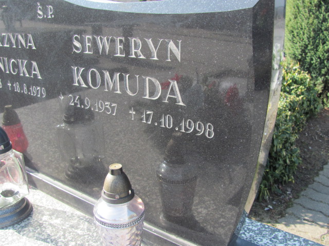 Seweryn Komuda 1937 Prabuty - Grobonet - Wyszukiwarka osób pochowanych