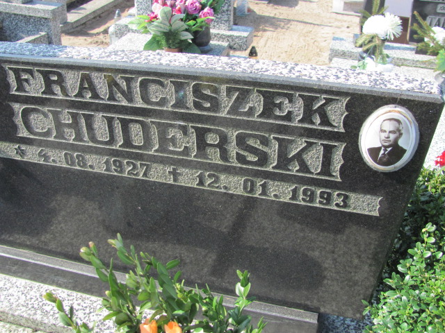 Franciszek Chuderski 1927 Prabuty - Grobonet - Wyszukiwarka osób pochowanych