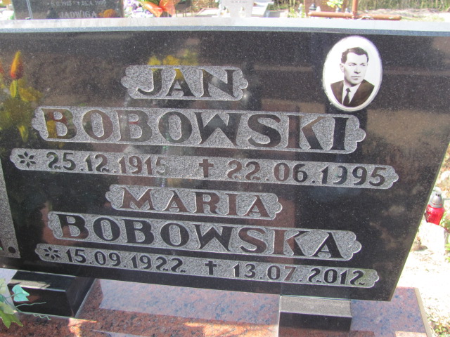Jan Bobowski 1915 Prabuty - Grobonet - Wyszukiwarka osób pochowanych