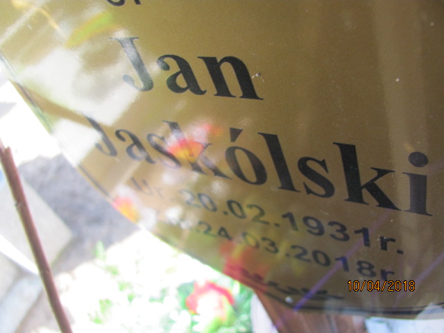 Jan Jaskólski 1931 Prabuty - Grobonet - Wyszukiwarka osób pochowanych