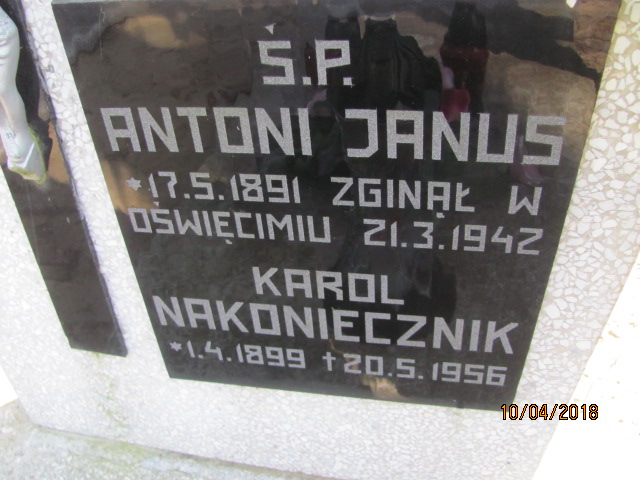 Karol Nakonieczny 1899 Prabuty - Grobonet - Wyszukiwarka osób pochowanych