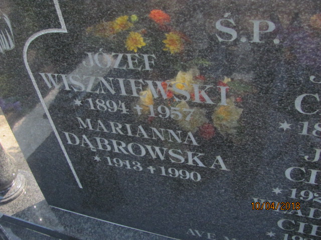 Marianna Dąbrowska 1913 Prabuty - Grobonet - Wyszukiwarka osób pochowanych