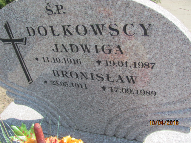 Bronisław Dołkowski 1911 Prabuty - Grobonet - Wyszukiwarka osób pochowanych