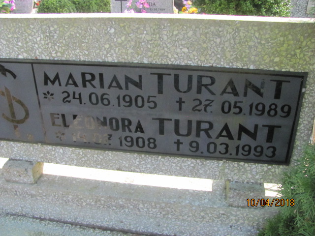 Eleonora Turant 1908 Prabuty - Grobonet - Wyszukiwarka osób pochowanych