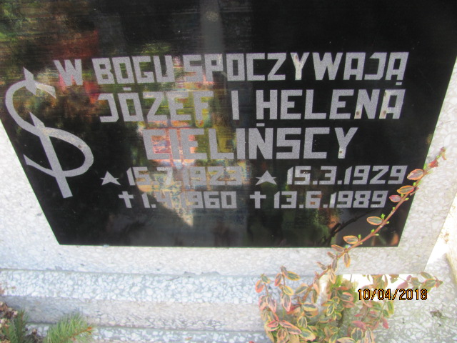 Józef Cieliński 1923 Prabuty - Grobonet - Wyszukiwarka osób pochowanych